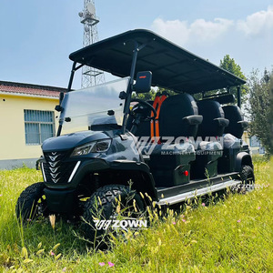 Long Range Electric Golf Cart 6 Seater <b>72V</b> Lithium <b>Battery</b> Stable Chassis Golf Car for Hotel Airport and Commercial Area - Product Image 6
