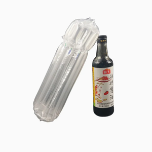 Columna de aire inflable Post Roll Cojín Envoltura de burbujas protectora Embalaje para botellas de vino de envío PE PP Blow-Up Vino Plástico - Product Image 6
