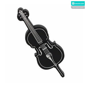 Dibujos animados PVC guitarra USB 2,0 64GB 32GB 16GB <span class=keywords><strong>Flash</strong></span> Drive logotipo personalizado 3,0 128GB 64GB Pendrive Pen Drive música regalo 8GB USB Stick - Product Image 2