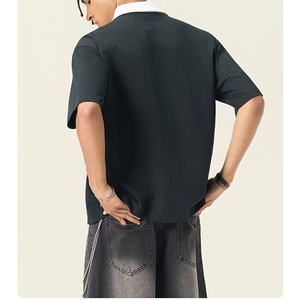 Camiseta Polo de Algodón de 240 g/m² con Estampado Gráfico Solona, Sensación Fresca, para Hombre y Mujer, 73.31% Algodón, Estilo Vintage, Personalizable - Product Image 4