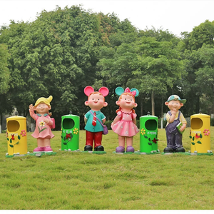 Adorno de Hongo Gigante de Dibujos Animados con Luces LED Personalizadas, Escultura de Fibra de Vidrio para Parques de Diversiones, Halloween, Año Nuevo - Product Image 3