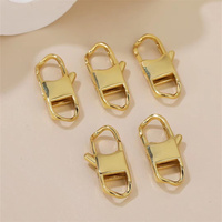 2023 Offre Spéciale 24K plaqué or bracelet collier fermoir minimaliste mode bijoux à bricoler soi-même fermoir accessoires bijoux