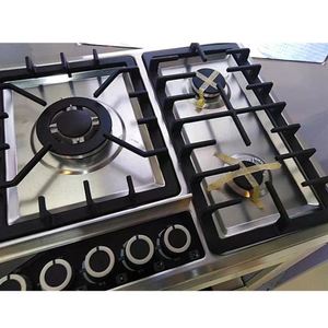 Vente chaude en Chine Usine OEM Vente en gros de gaz 2 3 4 5 6 brûleurs Cuisinière Mode Cuisinière à gaz intégrée - Product Image 3