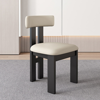 Chaise de salle à manger en bois nordique élégante, usage domestique, design moderne et simple, chaise de salle à manger douce, vente en gros, hôtel, chaise de salle à manger haut de gamme durable