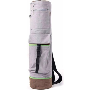 Bolsa de Lona para Esterilla de Yoga con Estampado, Bolsillo y Cremallera - Product Image 3