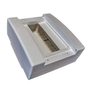 8 Moduli 180x180x95mm IP40 per Interni Bianco RAL 7035 Materiale Plastico per Installazione Elettrica Domestica e Industriale a Parete - Product Image 2