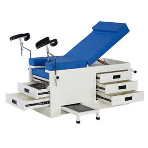 Nhà máy trực tiếp giá rẻ Giá có thể điều chỉnh gynecolgical sản khoa thi nội bệnh viện giao hàng kiểm tra giường - Product Image 5