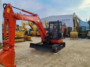 Excavatrice d'occasion HITACHI ZX65US Mini 6 tonnes, pelle hydraulique sur chenilles d'occasion ZX50U ZX70-3, bonnes performances en stock à vendre - Product Image 2