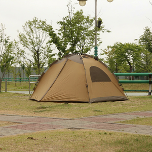 CAMPTOWN ADVENTURE 6 Tienda de campaña domo para 4-5 personas, tienda mediana, tienda familiar, tienda familiar impermeable de 3000 mm con vestíbulo - Product Image 1