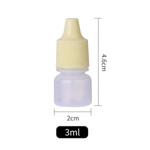 3ml LDPEアイドロップスクイーズボトル化粧品用小さなドロッパーボトル食品着色エッセンシャルオイル濃縮液 - Product Image 4