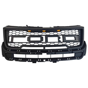 Parrilla para Ford Explorer 2016-2018 con Barra de Luces LED, Estilo Malla para Parachoques Delantero - Product Image 2