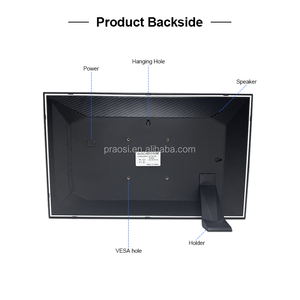 Superlieur Cadre photo numérique intelligent Wi-Fi de 15.6 pouces avec écran tactile IPS Fonction de lecture vidéo d'horloge à mémoire interne de 1 + 16 Go - Product Image 6