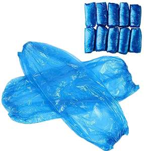 Fundas Desechables <span class=keywords><strong>de</strong></span> Polietileno para Manos, Impermeables, Antimanchas, con Puño Elástico, para Procesamiento <span class=keywords><strong>de</strong></span> Alimentos, Catering y Cocina, en Existencia - Product Image 2