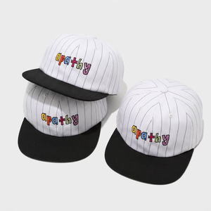 Cappello Snapback di Alta Qualità a 6 Pannelli con Patch Ricamata, Visiera Piatta Bicolore, Stile Hip Hop e <span class=keywords><strong>Basket</strong></span> - Product Image 3