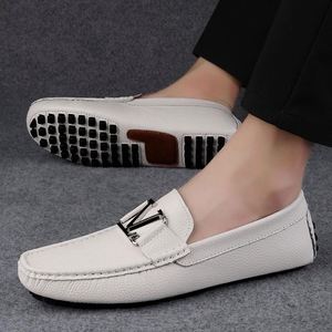 Mocasines de Cuero Genuino de Alta Gama para Hombre, Transpirables, Antideslizantes, con Plantilla Suave, Estilo Casual, para Primavera - Product Image 6