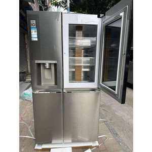 4-Door 655L French Side-By-Side Frost-Free <b>Refrigerator</b> Stainless Steel Touch Visual Door Portable for US Household Hotel Use Si - Product Image 3