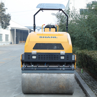 Compacteur routier vibrant certifié CE EPA 1T-6T à double tambour, moteur Huade, vente directe usine, garantie fiable