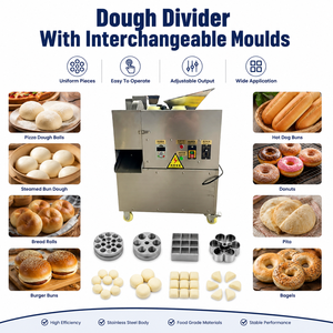 Machine à découper la pâte pour petits pains, machine à diviser la pâte pour pains viennoiseries, machine à diviser la pâte pour papo seco - Product Image 3