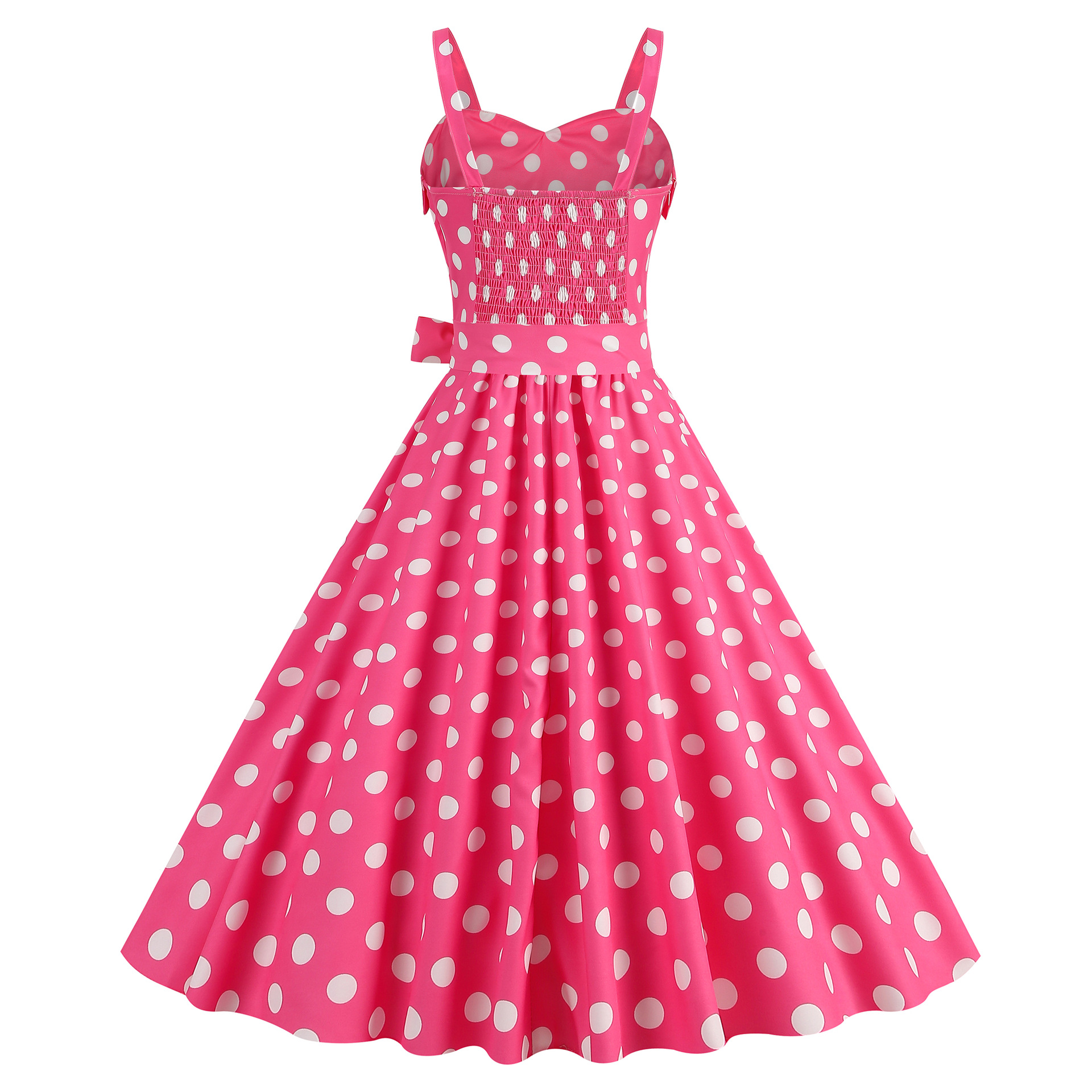 Shop Vintage-Inspired Polka Dot Banquet Dresses from the 1950s
