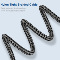 1M 2M 3M Nylon tressé charge rapide Usb Type C câble 3A 5A 60W USB C pour Macbook Samsung câble de données câble Micro Usb