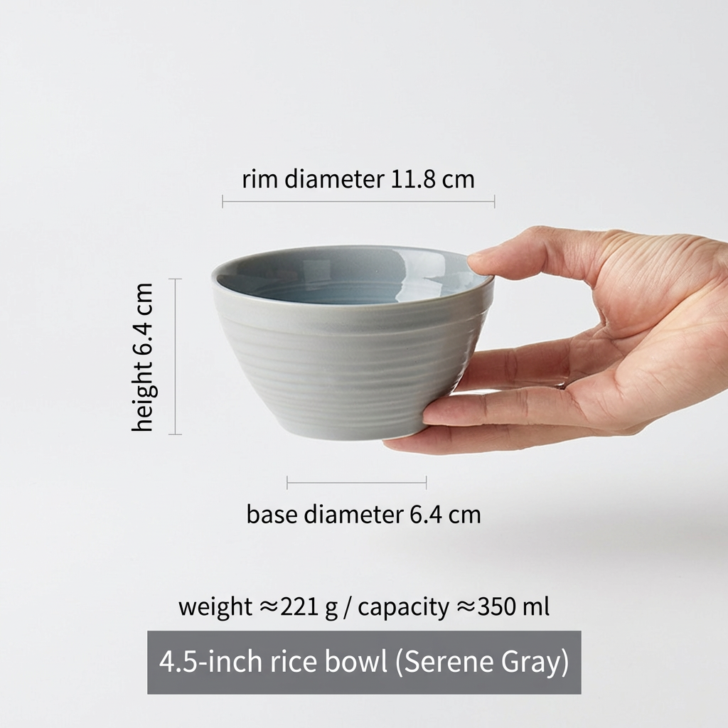 4.5 bowl - gris silencioso