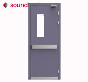 Operating Room Luxurious Interior Wood Doors Soundproof dividers, Invisible Sliding Door for room dividers/