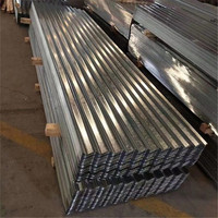 Inox Cinq Étoiles 0.45mm Galvanisé Tôle De Toiture Ondulée Gi Zinc Enduit En Acier Qualité Prime Coupe Pliage Soudage BIS KS Tisi