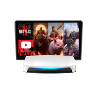 Kit Carlink Tbox UHD SM6225 TV AI Box, Adaptador HDMI Inalámbrico UHD para Auto, Dongle Carplay para Netflix, Wukong, IPTV