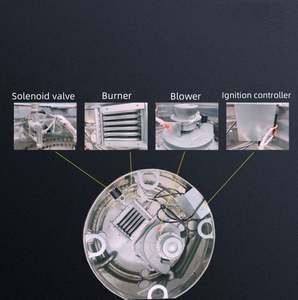 เตาแก๊สสำหรับทำอาหาร ข้าวต้ม บะหมี่ ซุป อุปกรณ์ต้มและแช่ หม้อต้มน้ำร้อน หม้อซุปขนาดใหญ่ - Product Image 6