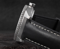 Montre en alliage de titane personnalité masculine calendrier de plongée montre mécanique automatique