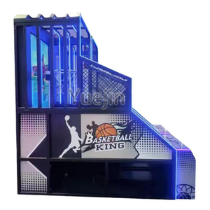 Machine de <span class=keywords><strong>jeu</strong></span> interactive de basket-ball électronique commerciale pour adultes, pour compétition en salle, construction métallique, prise en charge de l'anglais - Product Image 6