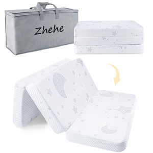 Pacco pieghevole portatile n Play materassi in schiuma Pad bambino box culla per bambini e gioco TOPPER materasso per culla <span class=keywords><strong>letto</strong></span> - Product Image 1