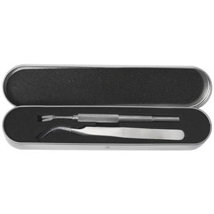 WELLFLYER <span class=keywords><strong>PETE</strong></span>-073 Pet Dog Tick Remover Kit Pet Acier Inoxydable Gratter Tick Tool Puce Extracteur Pincettes Chien Tick Remover - Product Image 3