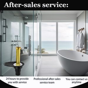 Freestanding Bathtub <strong>Drain</strong> Rough-In Kit, Bathtub <strong>Drain</strong> Installation Kits Include Brass <strong>Pipe</strong> and ABS <strong>Pipe</strong> for Canada Market - Product Image 6