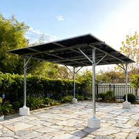 Structure de carport solaire, système de montage photovoltaïque commercial et résidentiel pour auvent de parking, structure de montage de panneaux photovoltaïques personnalisée