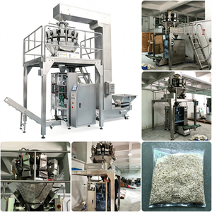 Máquina Envasadora Multifuncional de Alimentos Sólidos y Granulares, Totalmente Automática, para Envasar Hojuelas de Maíz, Snacks y Macarrones - Product Image 4