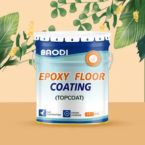 Transparent solvent-based epoxy sealing finish for cement floor
