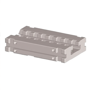 Modular Vise Extension Module For <b>Bench</b> Vises 100mm Length With Mounting Holes - Product Image 2