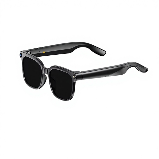 M02S AI Smart Sports Glasses 1080P Camera IP65 Waterproof Foldable Design Auto Focus 300mAh Battery Wearable Headset Outdoor