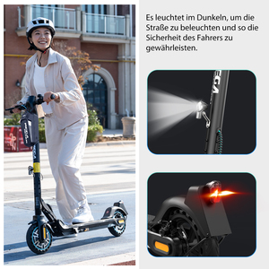 <span class=keywords><strong>MEGA</strong></span> MOTION ME5 Trottinette électrique pliable de 8,5 pouces contrôlée par application Unisexe Portable Mobilité à deux roues Moteur sans balais de 500 W - Product Image 3