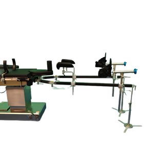Soporte Multifuncional para Piernas QYJ-658 de Acero Inoxidable, Soporte Manual para Posición de Litotomía en Cirugía Ortopédica - Product Image 1