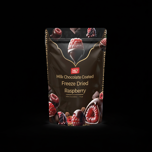 Best Seller Chocolate Coated Freeze Dried Raspberry AD – High Quality, <b>Sweet</b> Snack, Healthy Treat, Bulk Packaging - Product Image 1