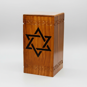 Urnas de Cremación de Madera Modernas y Decorativas para Uso Funerario en Adultos, Hechas a Mano con Logotipo Personalizado a Bajo Precio - Product Image 1