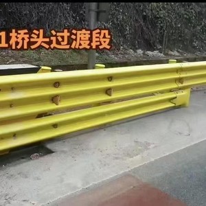 Barrière de sécurité routière en acier ondulé Shunyi Q235 galvanisé à chaud à double vague - Product Image 4