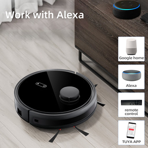 Smart <b>Robot</b> <b>Vacuum</b> Cleaner Automatic Wet Dry Cleaner for Home & Hotel With Wifi App Fast Cleaner Laser Smart Navigation Accurate - Product Image 3