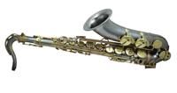 Eastern Music Full Body Hand-Hammered Cupronickel MKVI Style Tenor Saxophone Wind Instrument Model TS366BTH