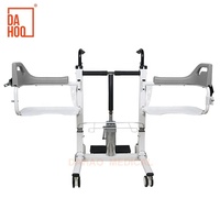 Chaise de transfert de soins infirmiers de Machine de levage patient de levage hydraulique réglable en hauteur pliable Portable pour les personnes âgées handicapées