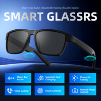 Gafas Inteligentes con Audio, Sonido Estéreo de Alta Fidelidad, Bloqueo de Luz Azul, Protección UV400, Carga Magnética, Control Táctil y Asistente de Voz