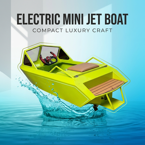 <span class=keywords><strong>Jet</strong></span> <span class=keywords><strong>ski</strong></span> miniature en aluminium vert personnalisable, fabrication directe d'usine, bateau de luxe électrique, monoplace <span class=keywords><strong>avec</strong></span> <span class=keywords><strong>volant</strong></span> - Product Image 1