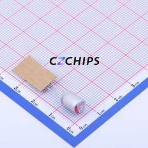 Condensador Sólido 6R3AREP331M0609T, Componente de Orificio Pasante (THT), D6.3xL9mm 330uF 20% 6.3V - Product Image 1